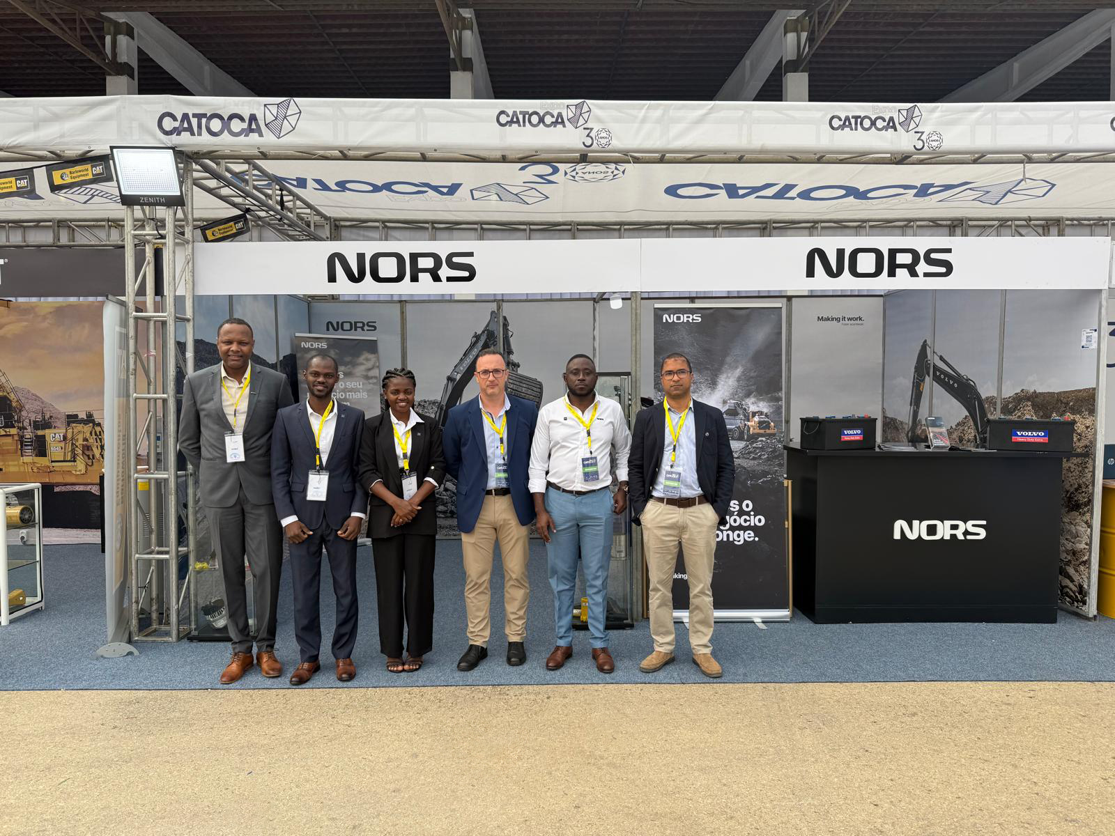 Estivemos presentes na Expo Catoca, dedicada ao sector mineiro Angolano